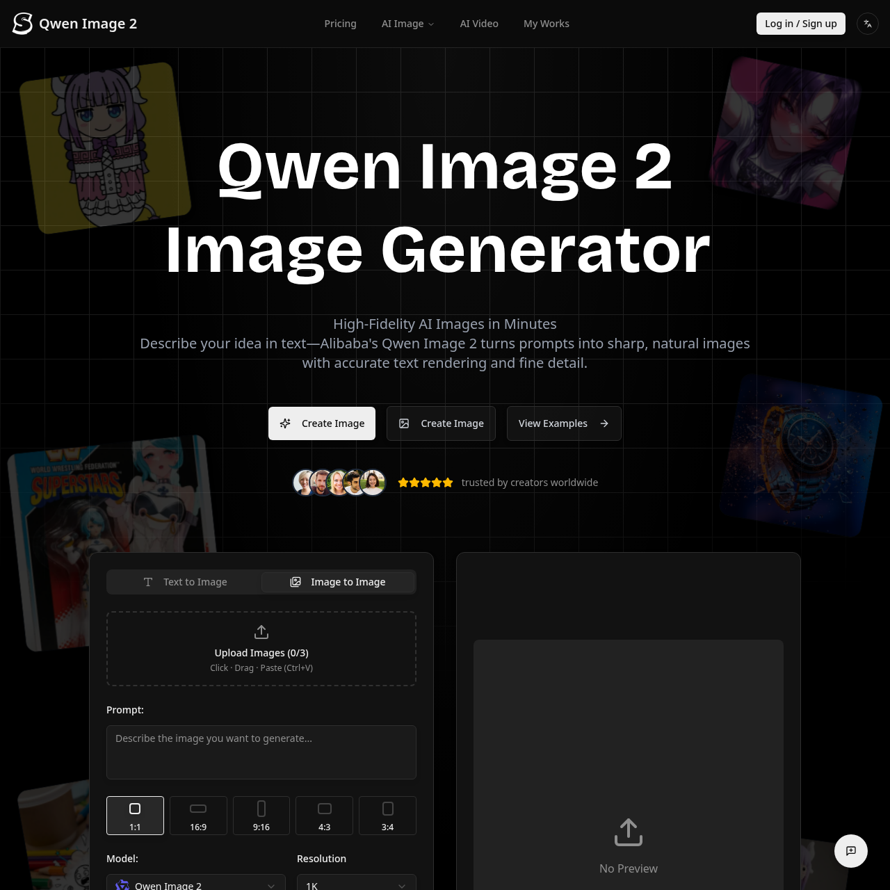 Qwen Image 2 by Alibaba | High-Fidelity AI Image Generator