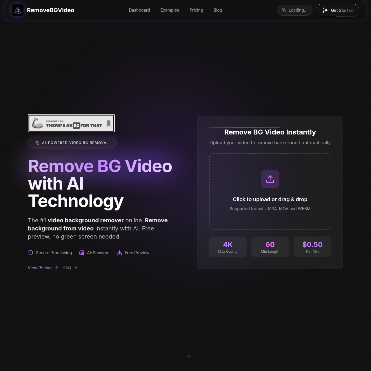 AI Video Background Remover - Remove BG Video Free
