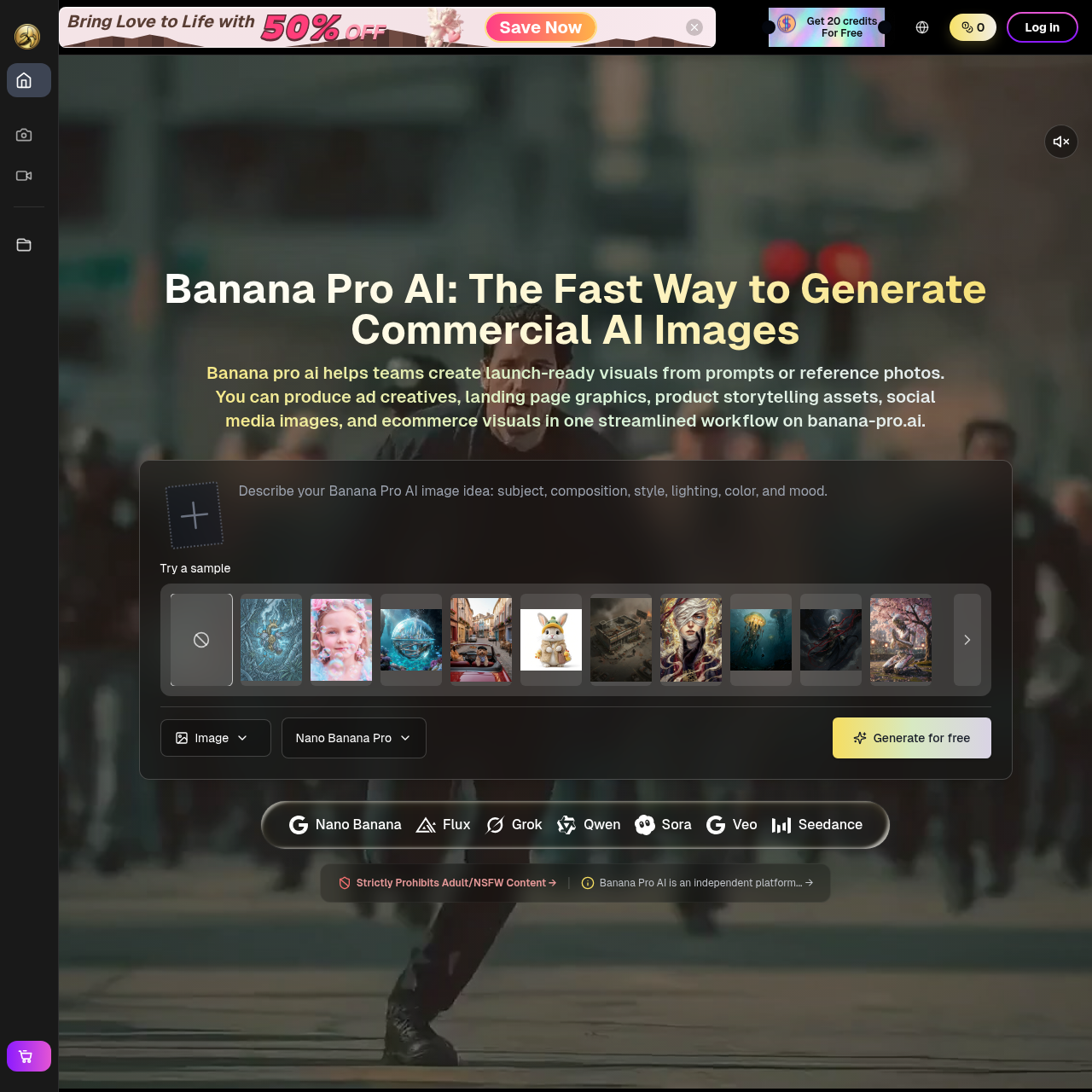 Banana Pro AI: Fast, Consistent, Commercial AI Image Generator