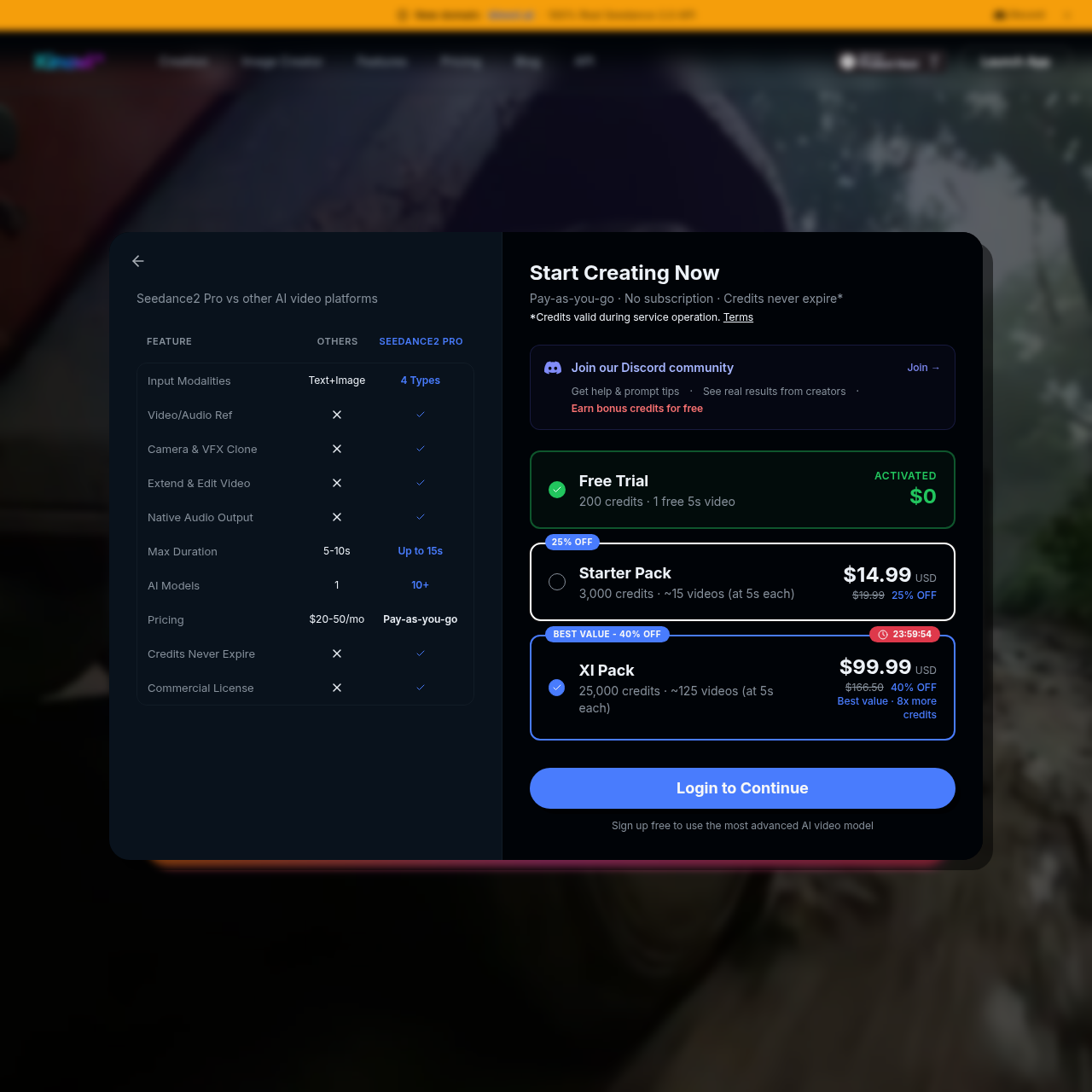 Seedance2 Pro - Free AI Video Generator & Editor