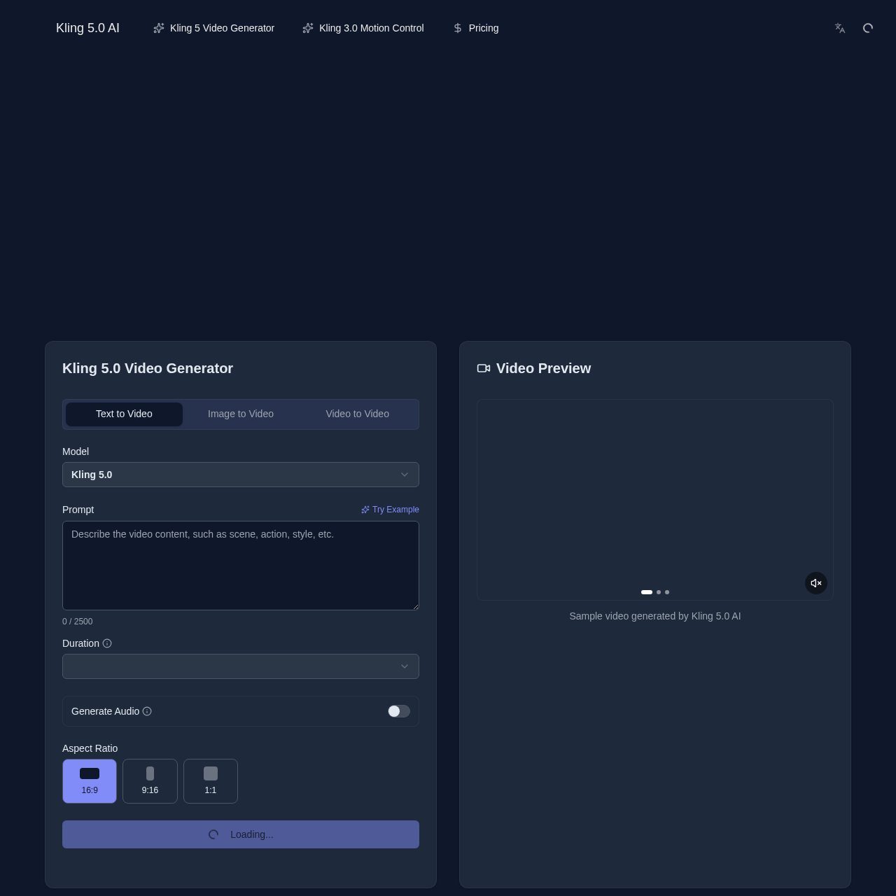 Kling 5.0 AI: 4K Cinematic Video Generator