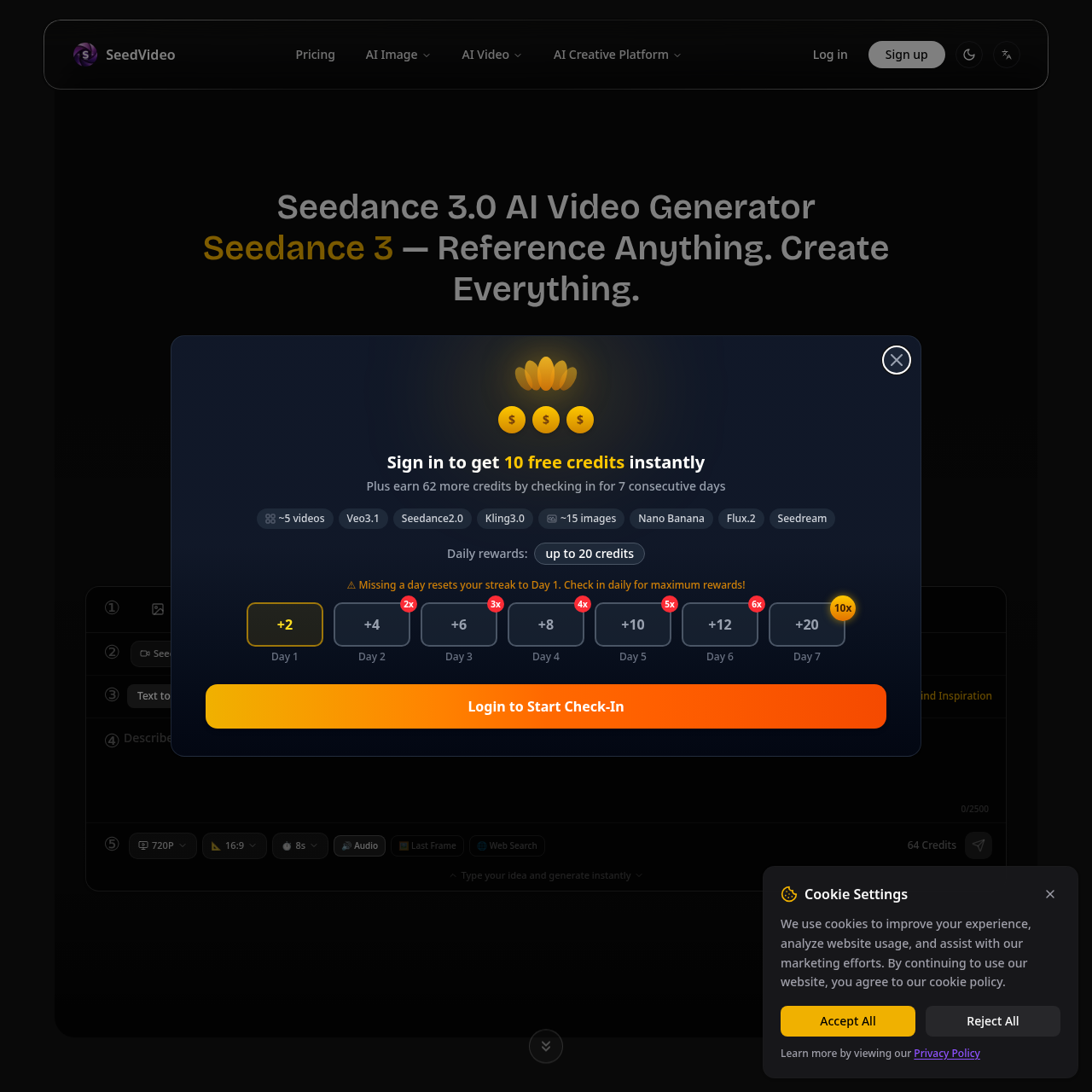 SeedVideo: Seedance 3.0 AI Video Generator - Multi-Modal Cinematic Videos