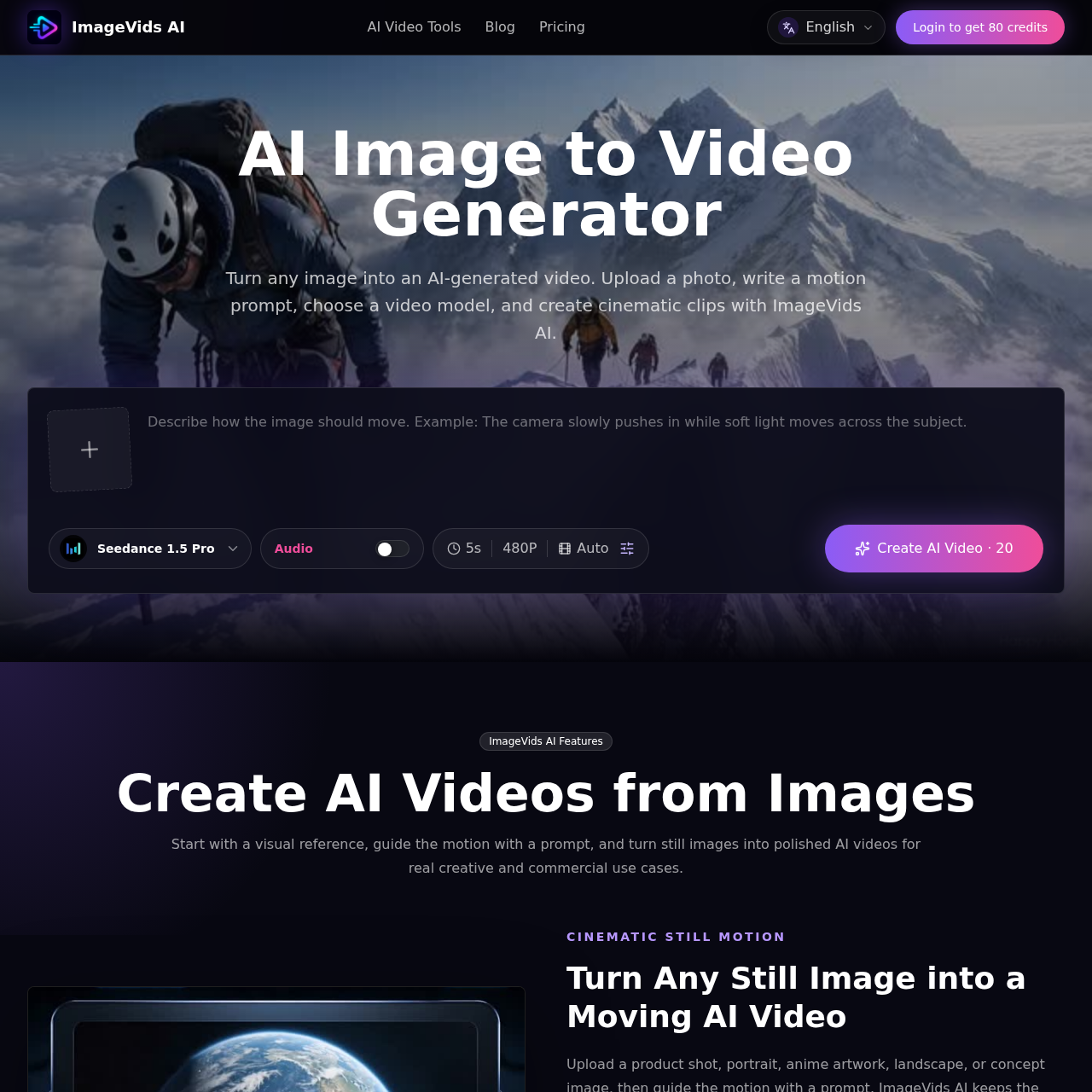 AI Image to Video Generator | ImageVids AI