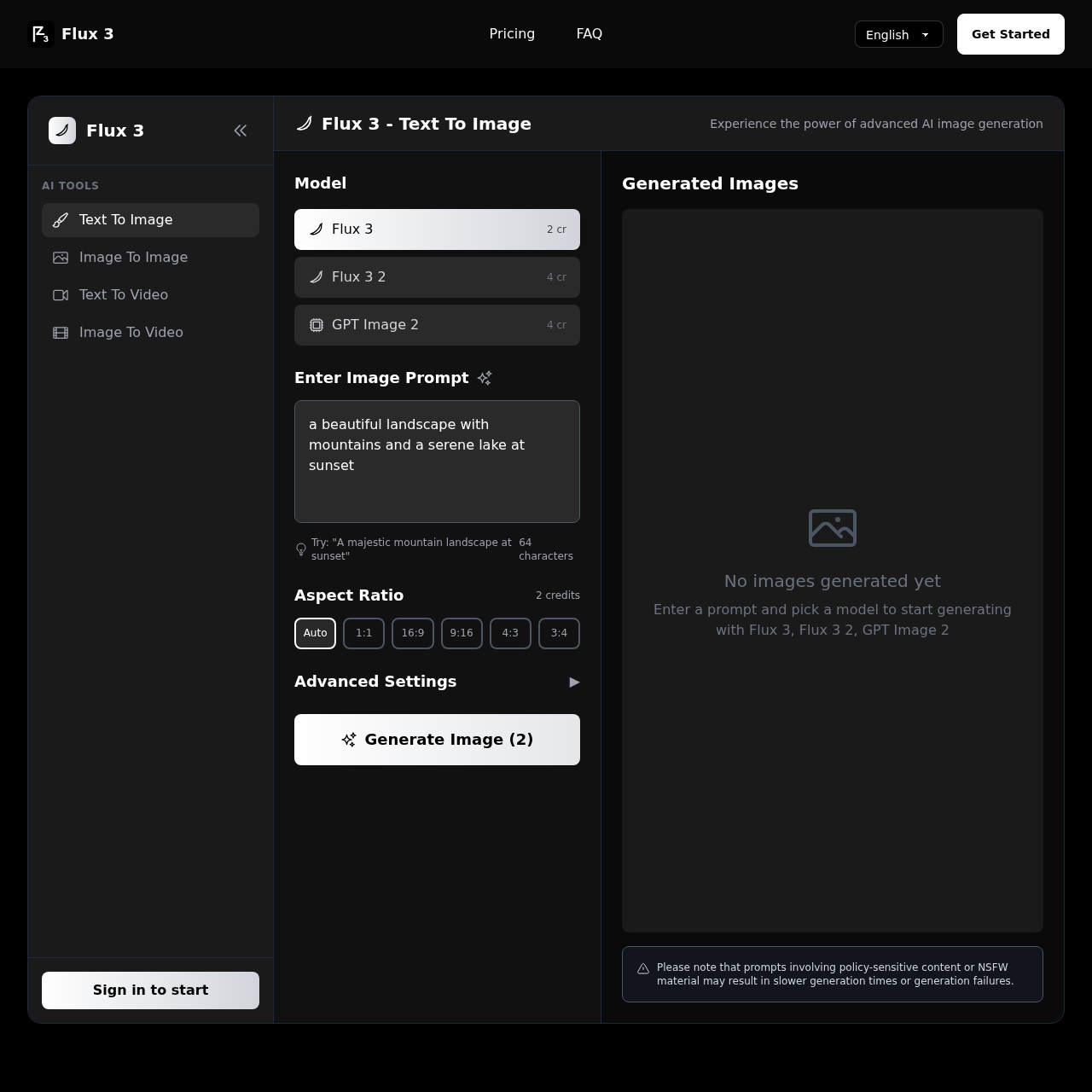 Flux 3 AI by Black Forest Labs | Multimodal Image, Video & Audio Generation