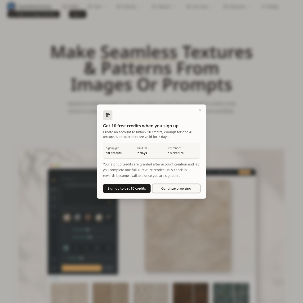 Seamless Texture & Pattern Generator | SeamlessCanvas