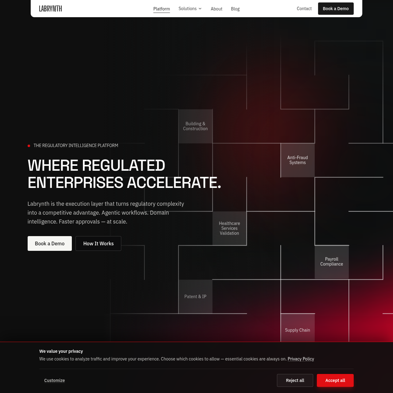 Labrynth | AI Regulatory Intelligence for Compliance Workflows