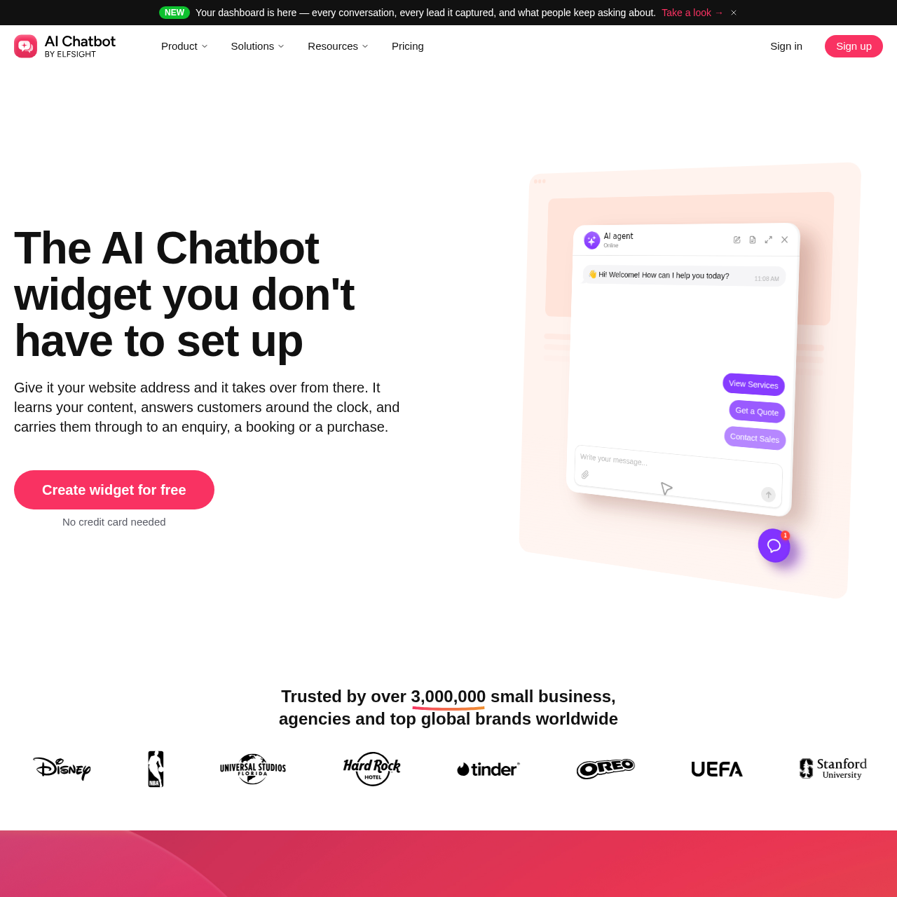 AI Chatbot Widget for Any Website | Free Setup in Minutes | AI Chatbot